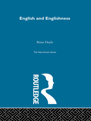 cover image of English and Englishness
